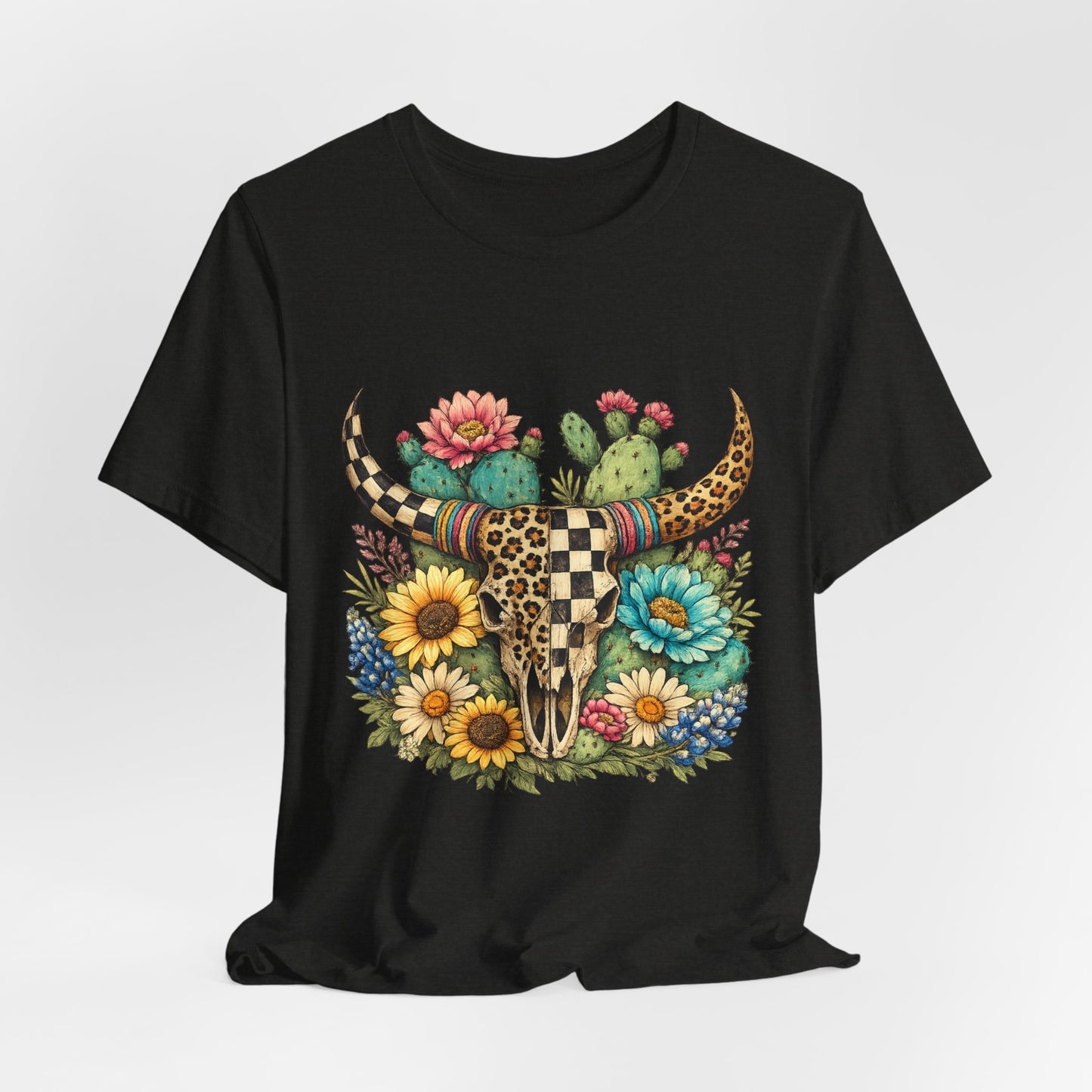 Wildflower Prairie Skull