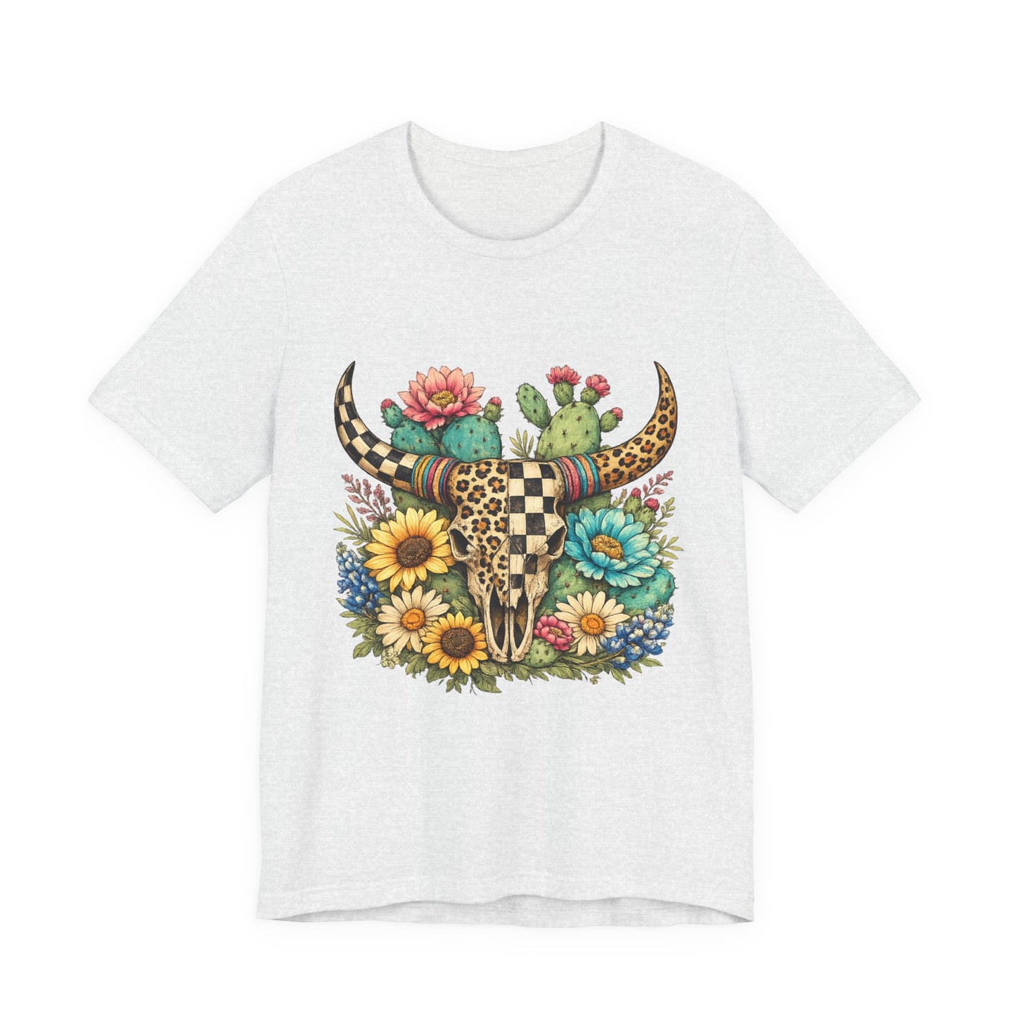 Wildflower Prairie Skull