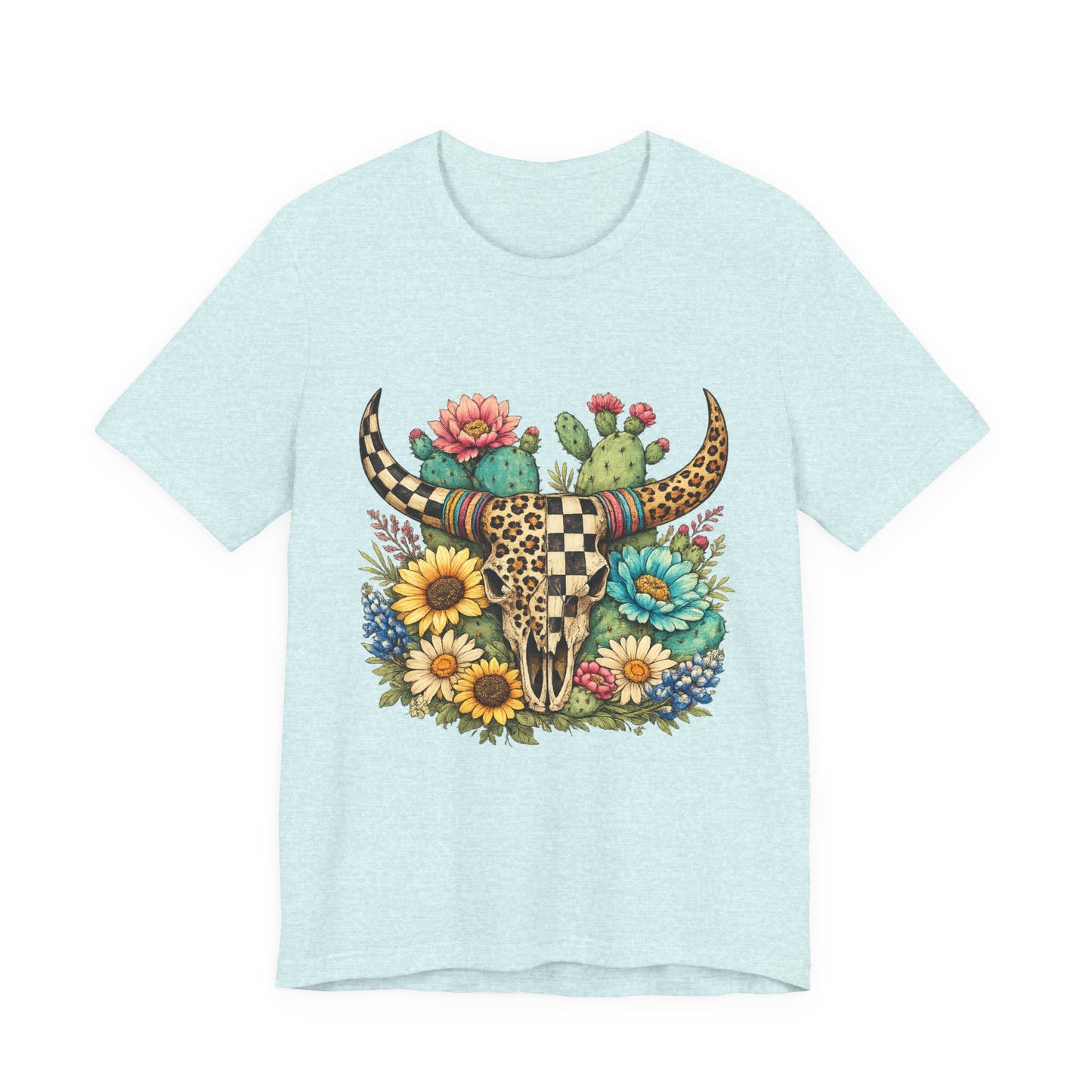 Wildflower Prairie Skull