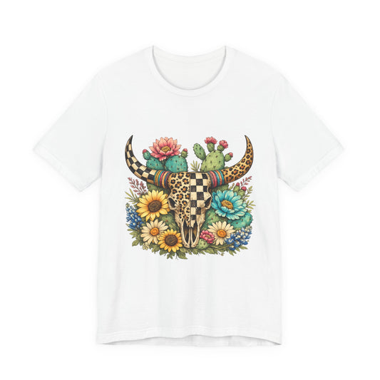 Wildflower Prairie Skull
