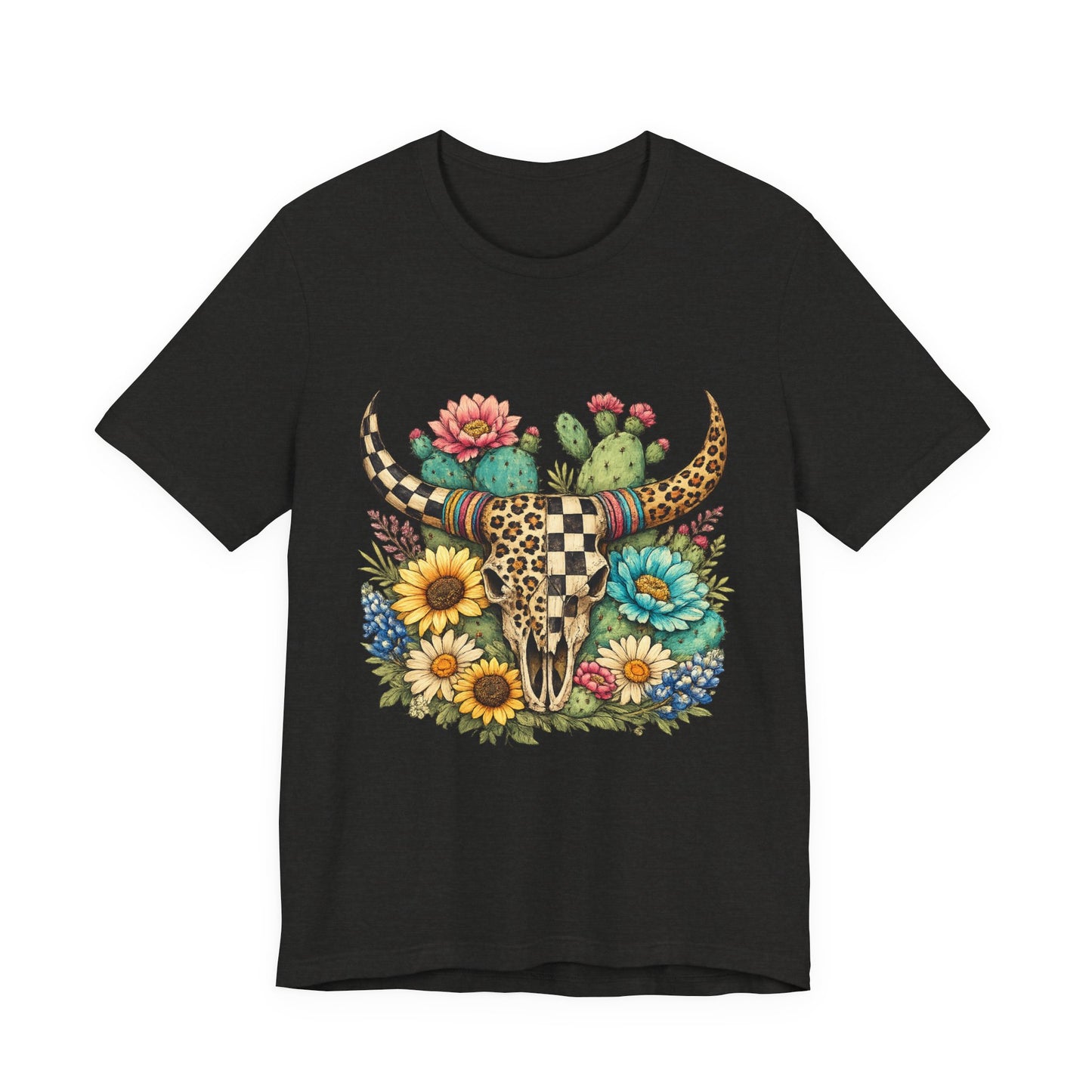Wildflower Prairie Skull