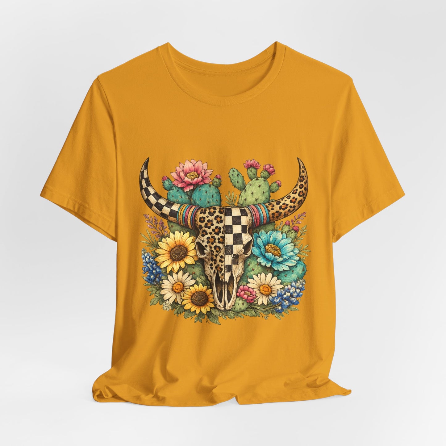 Wildflower Prairie Skull