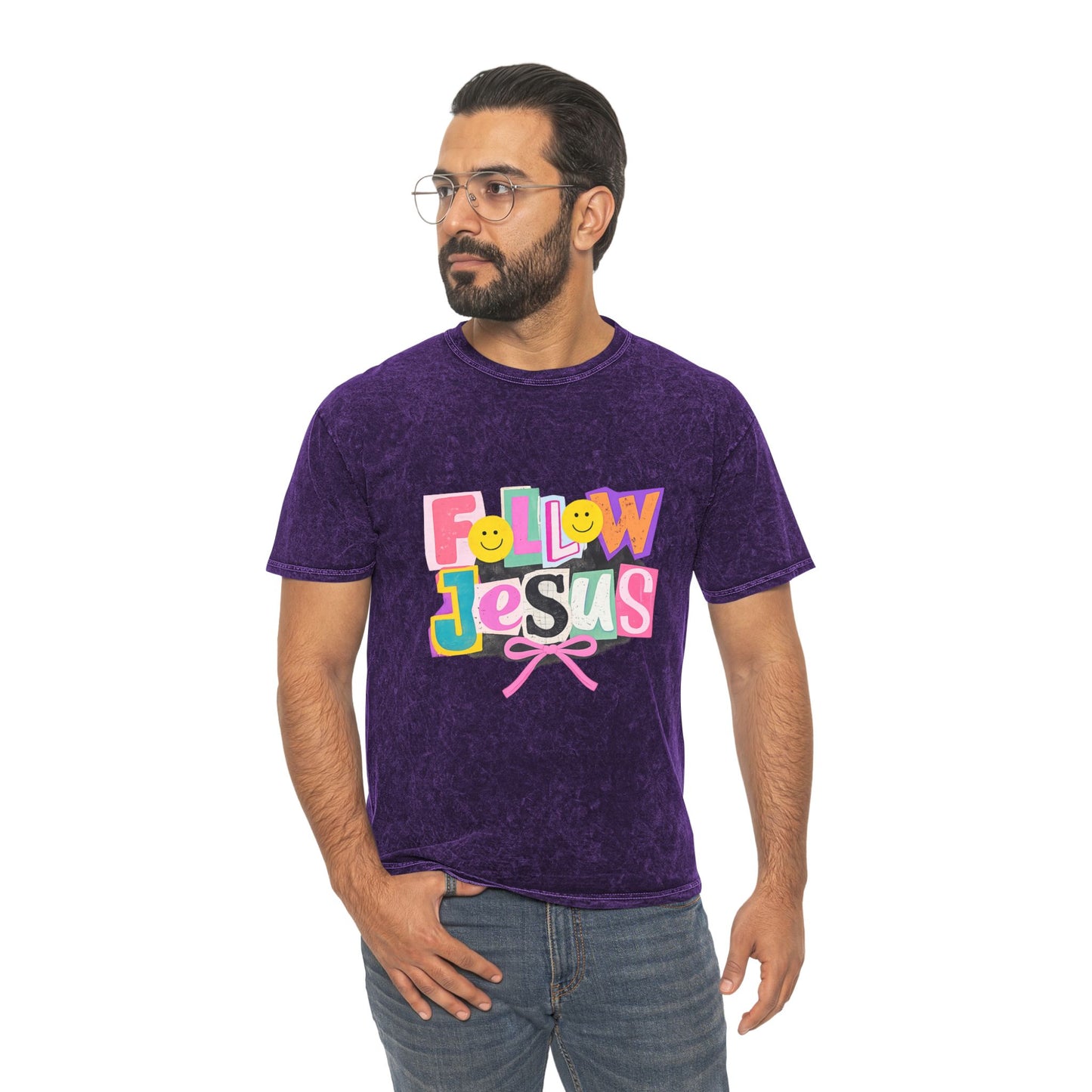 Follow Jesus Tee (mineral wash)