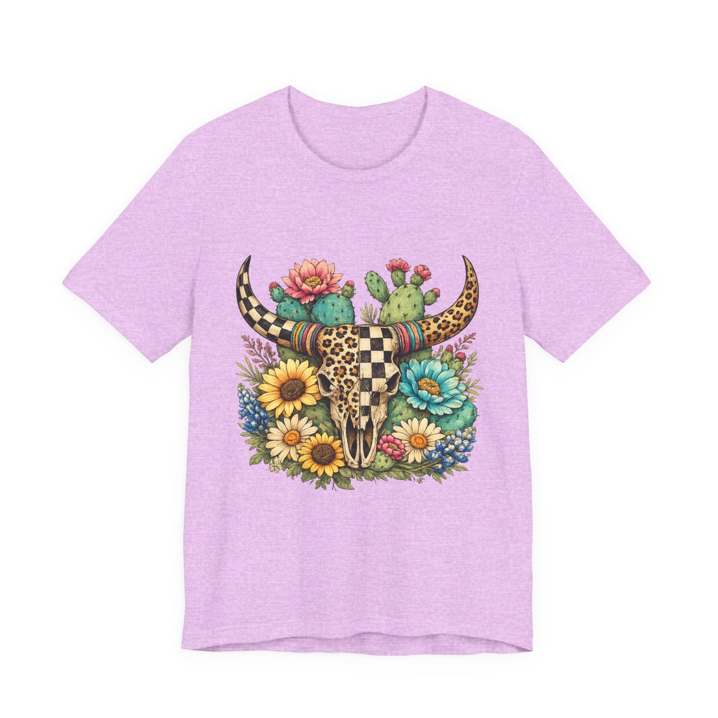 Wildflower Prairie Skull