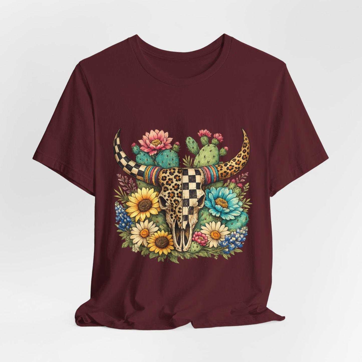Wildflower Prairie Skull