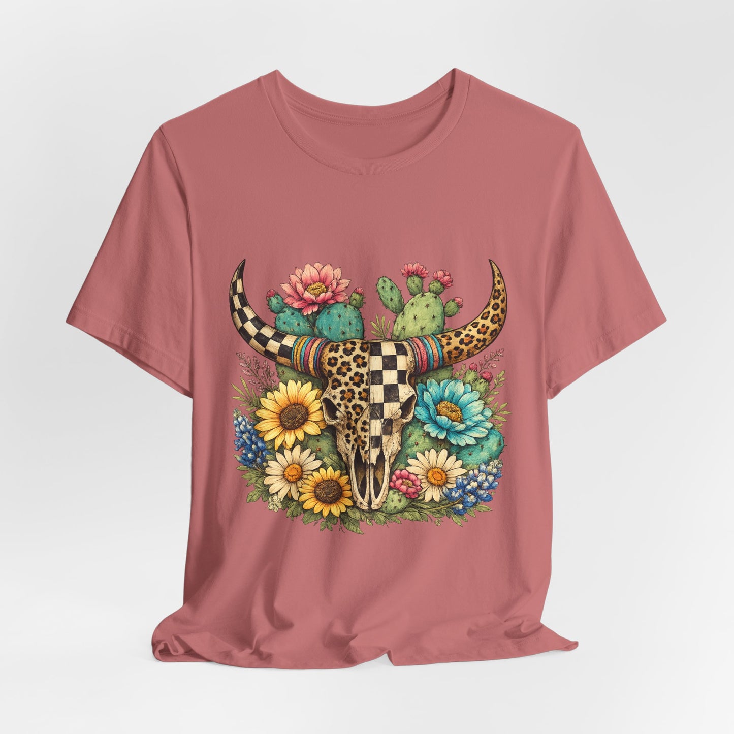 Wildflower Prairie Skull