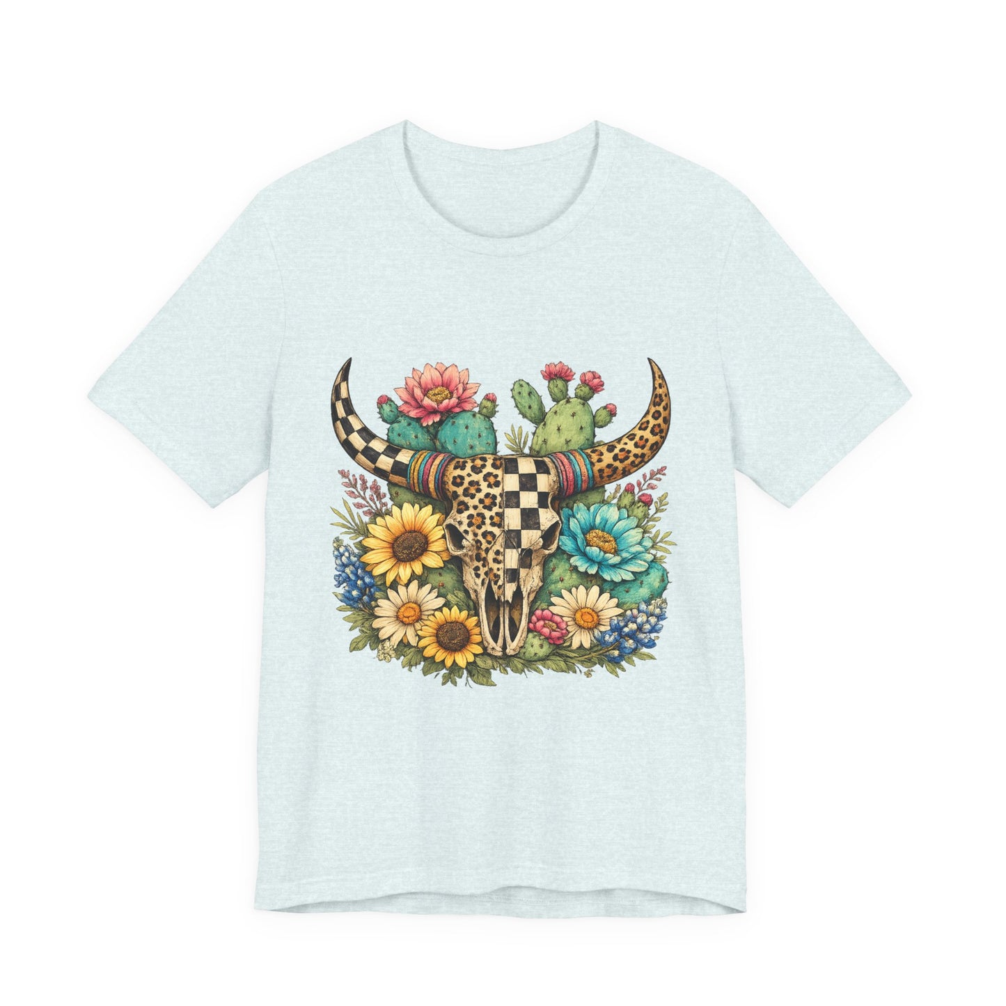 Wildflower Prairie Skull