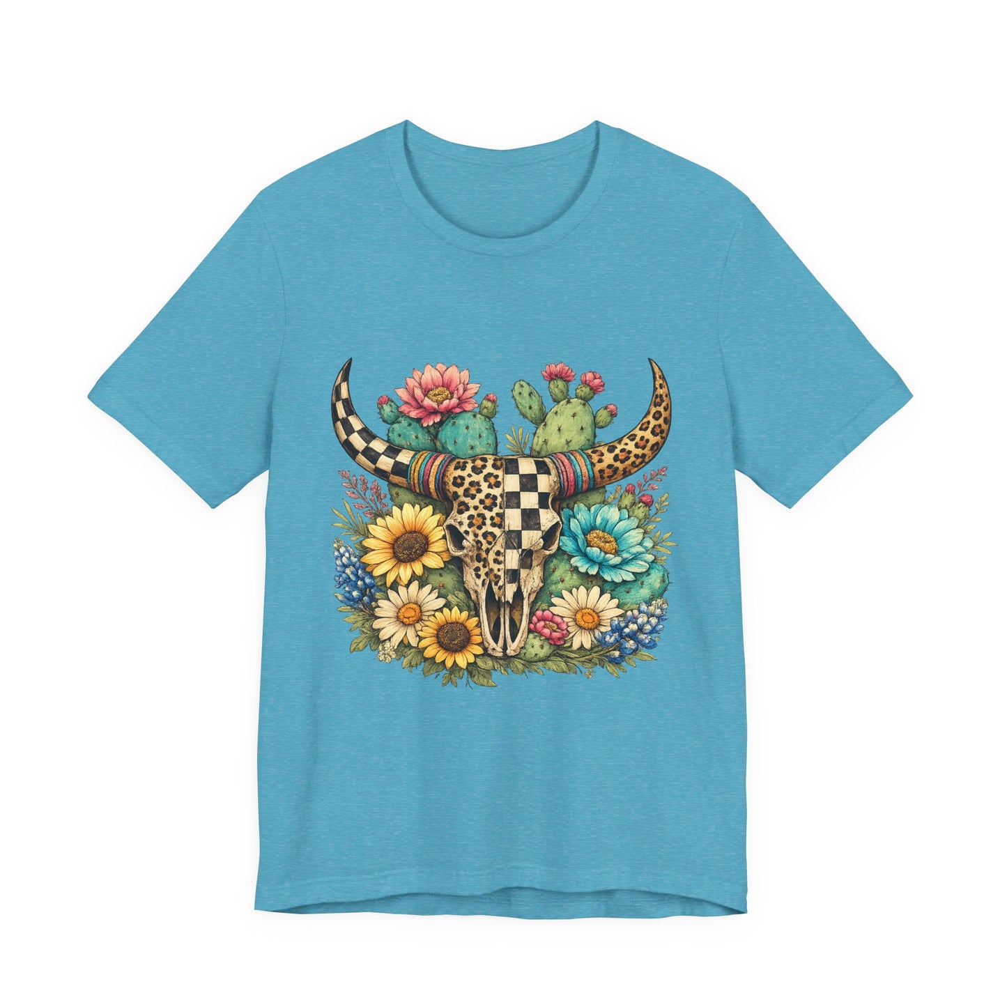 Wildflower Prairie Skull