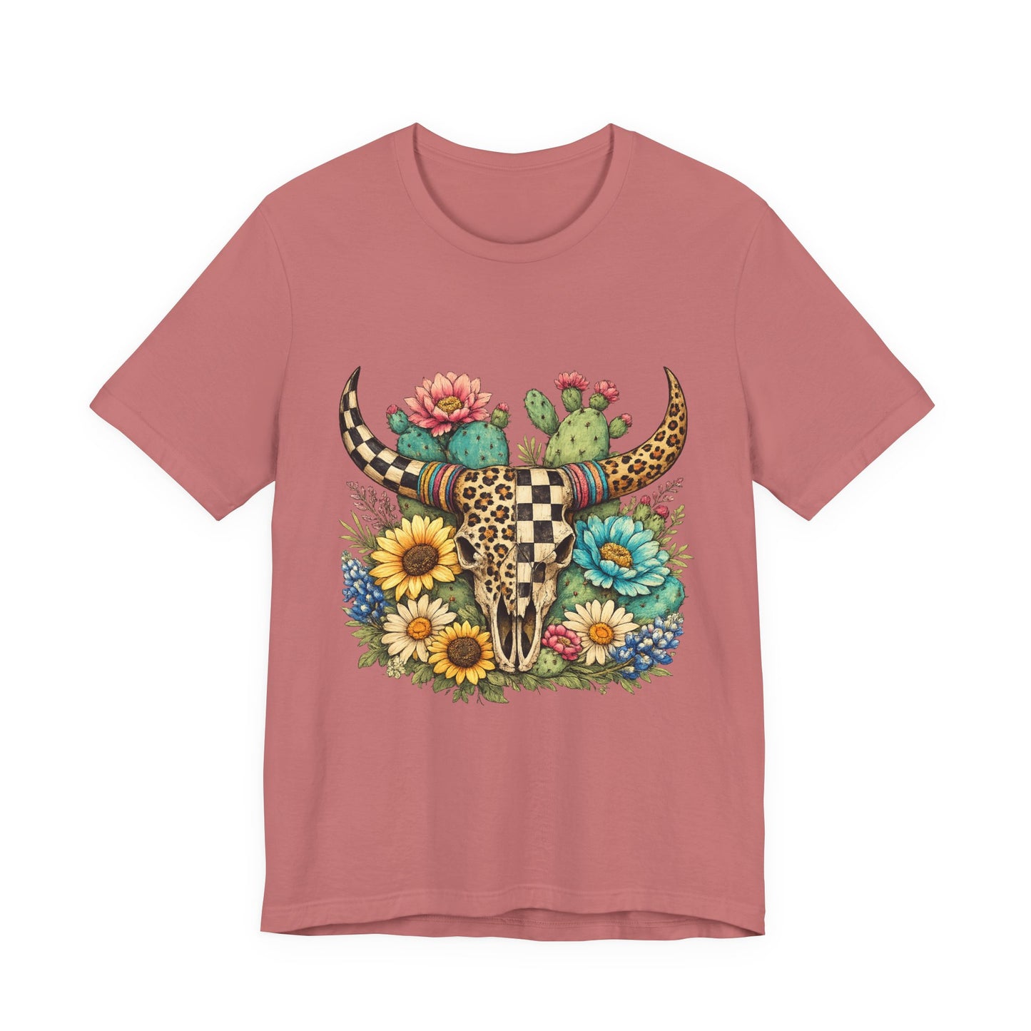 Wildflower Prairie Skull