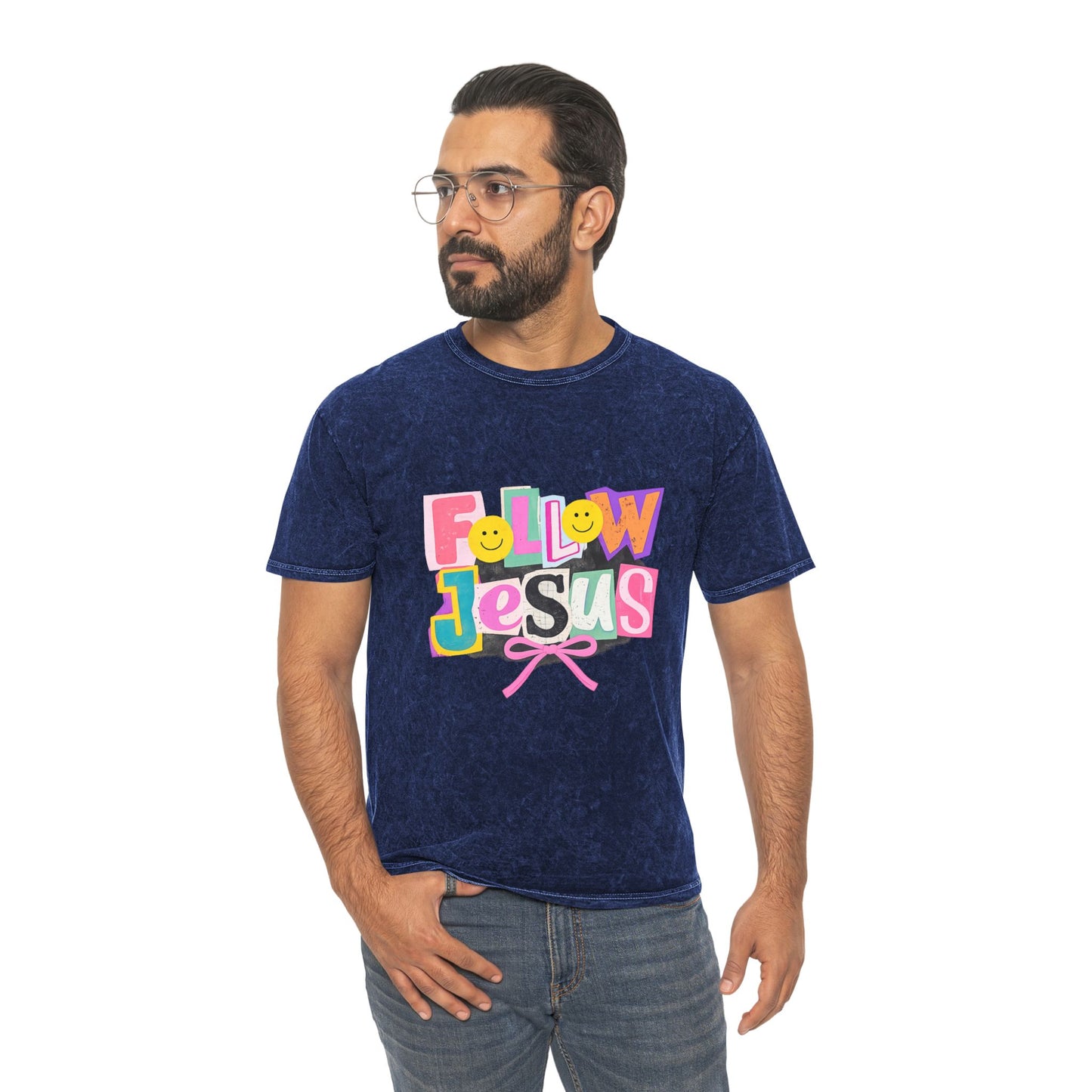 Follow Jesus Tee (mineral wash)