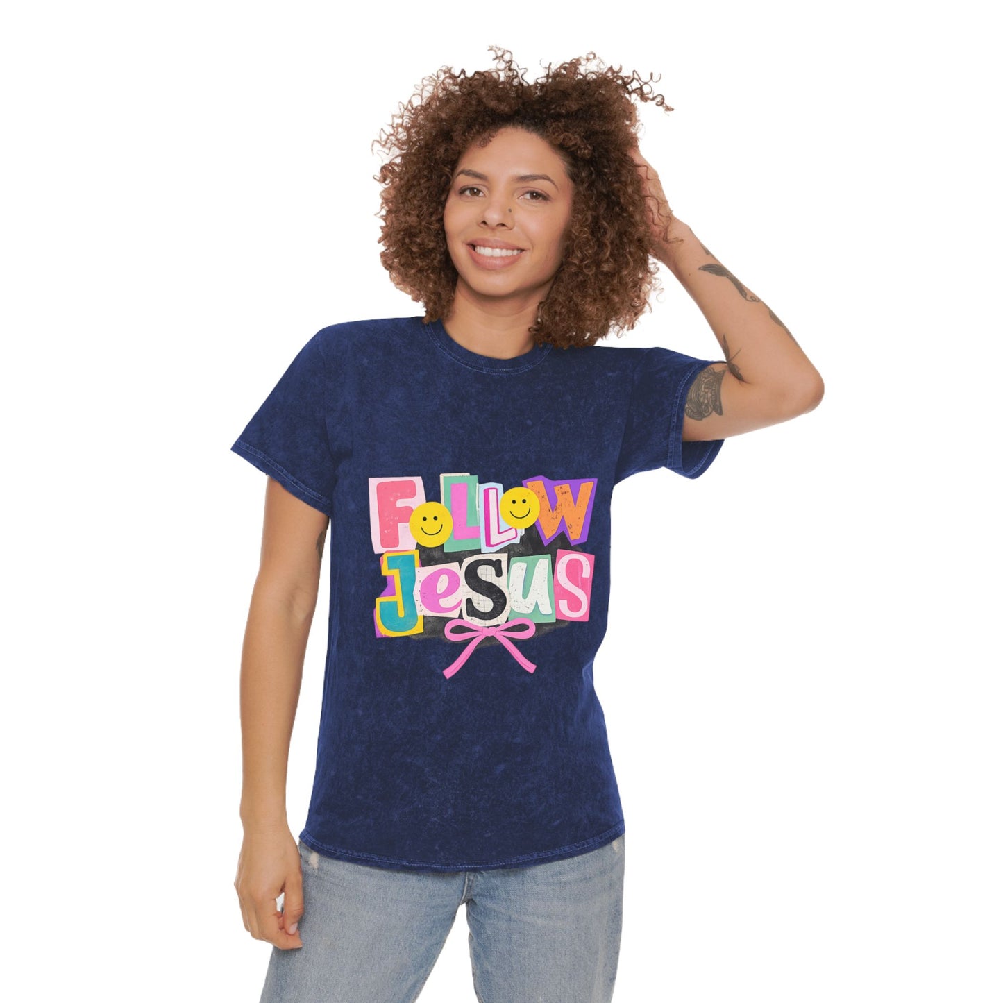 Follow Jesus Tee (mineral wash)