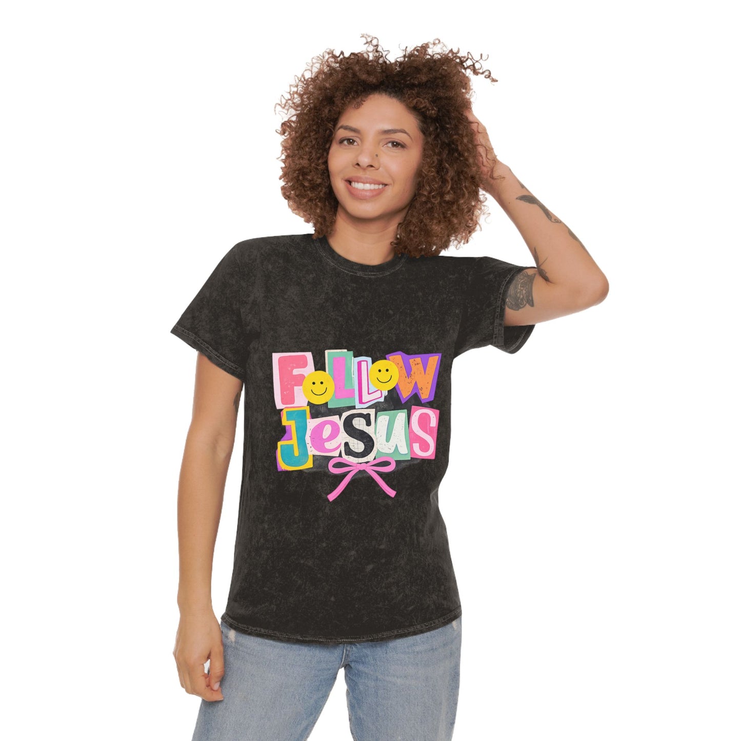 Follow Jesus Tee (mineral wash)