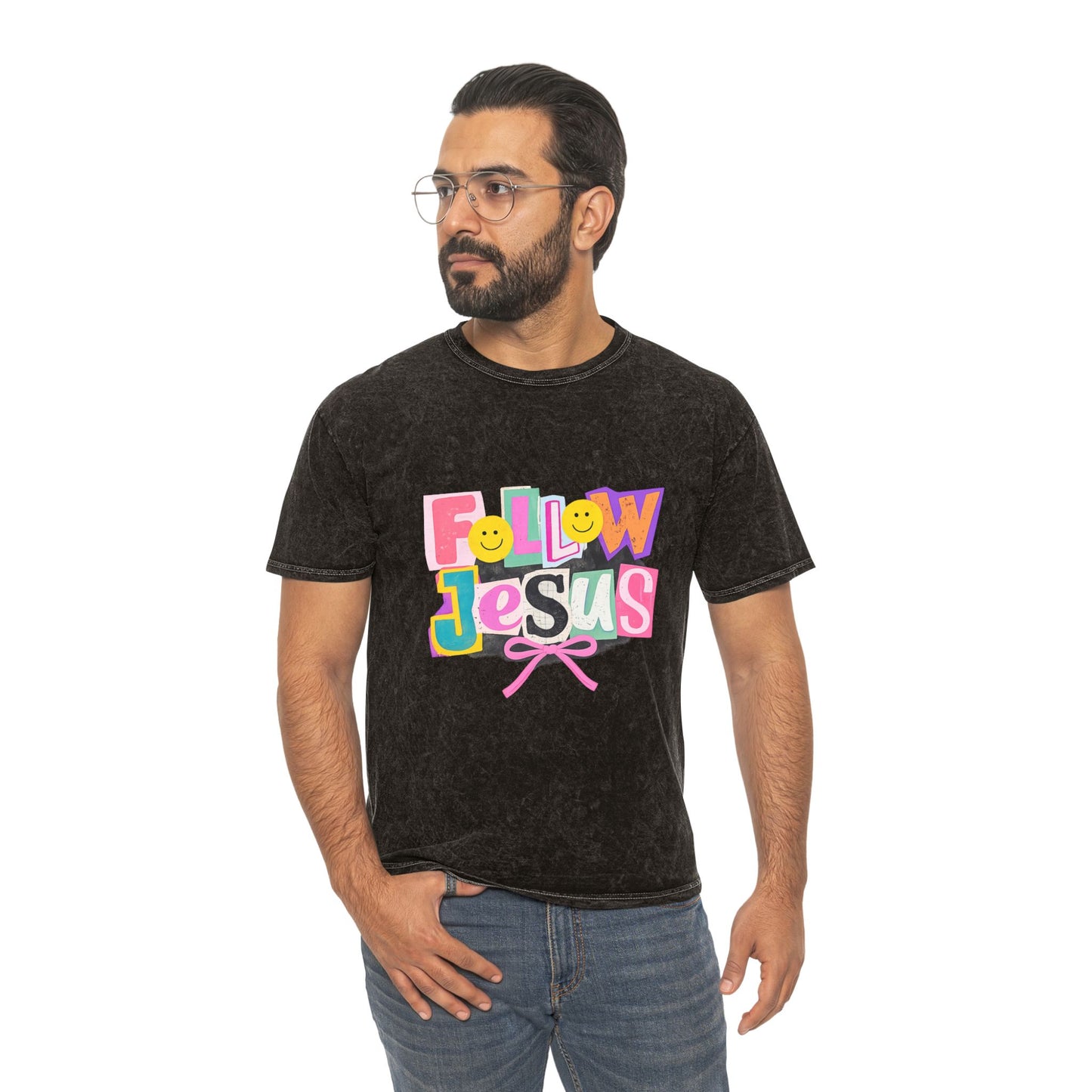 Follow Jesus Tee (mineral wash)
