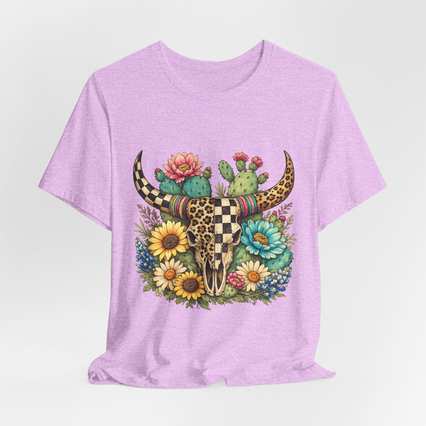 Wildflower Prairie Skull